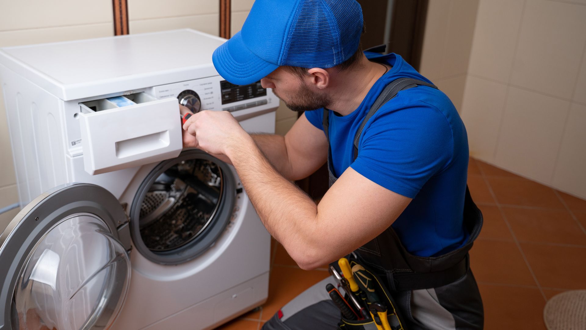 washing machine repair technician
